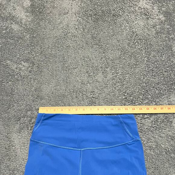 Lululemon Leggings Pants Womens 6 Base Pace High Rise Nulux w5dyns Blue * - Picture 7 of 9